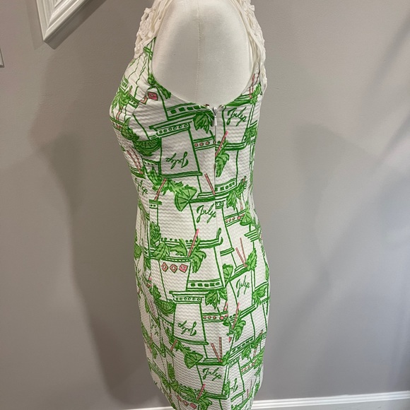 Lilly Pulitzer Lacina Just Add Mint Derby Dress 2 - Picture 4 of 6